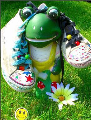 Une petite grenouille pour tenter de me refaire sourire...